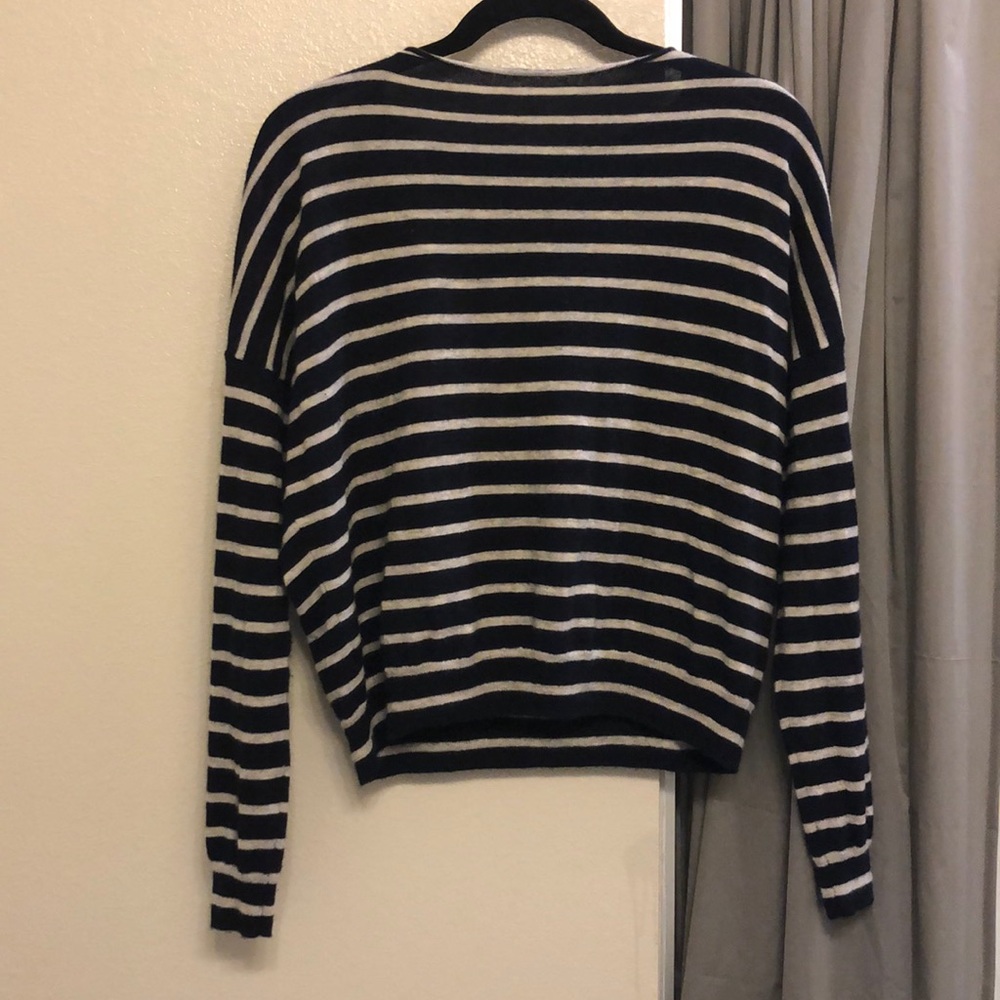 Vince cashmere cropped sweater